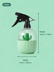 Joivida 1/2Pcs Plastic Watering Sprinkler Can, Cactus Shaped Watering Can, Small Pneumatic Watering Spray Bottle, Suitable For Gardening, Disinfection Sprayer - multicolor - View 11