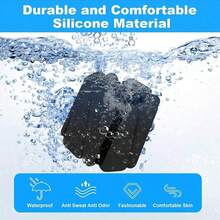 Adjustable Waterproof Silicone Wrist & Ankle Wraps, 2lb Weight Fitness Equipment, Portable Strength Training Gear For Legs And Wrists - Multicolor - View 5