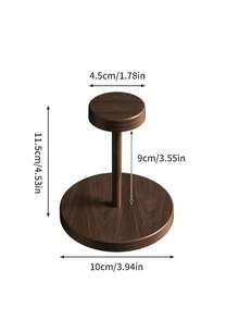 1PC Compact Natural Wood Cup Holder Organizer Space Saving Multifunctional Durable Waterproof Non Slip Desktop Storage Rack With Multiple Compartments No Assembly Needed For Coffee Tea Paper Cups Ideal For Home Office - Multicolor - View 9