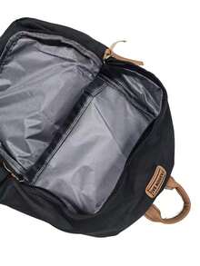 1pc Casual College Style Solid Color Student Backpack, Multi-Pocket Lightweight Casual School Day Bag, Large Capacity Bookbag, Suitable For Students/Graduates/Postgraduates, Applicable For Back To School Season, Campus Learning, Short Trips, Outdoor - Multicolor - View 4