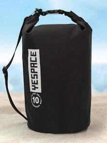 Found Favorite 5L/10L Waterproof PVC Dry Bag Backpacks, Unisex, Suitable For Outdoor Sports Such As Swimming, Boating, Kayaking, Camping, And Beach Activities. - Black - View 4