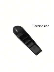 5/2 Pieces Plastic Door Stopper, Wind Blocker, Door Bumper, Door Fixing Tool, No Drilling Required - Black - View 6
