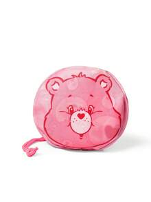 SHEIN X Care Bears Cute Bear Print Foldable Shopping Bag With Drawstring Pouch, Lightweight & Reusable, Perfect For Grocery, Travel And Daily Use - Pink lotus root powder - View 6