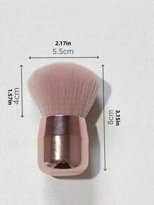 1PC Classic Soft Synthetic Bristle Nail Art Dust Clean Brush Sturdy Handle Dust Removing Easy Clean Reusable Multifunctional For Salon Home Manicure Nail Artist DIY Enthusiast Must Have - Multicolor - View 8