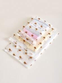 5/6/10 Package Is Optional, Clothing Storage Bag For Travel With Baby, Storage Sealed Bag/Pattern Position Is Not Fixed/Does Not Contain Contents - Multicolor - View 4