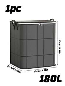 1/5Pcs Large Window Grid Moving Storage Bags – Heavy Duty Thickened Tote With Reinforced Handles, 3 Sizes For Clothes Bedding Packing, Durable Storage Solution For Moving, Dorm, Travel - Multicolor - View 18