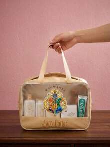 HARRY POTTER X POKOJA LAND Portable Women's High-End Large Capacity Travel Toiletry & Cosmetic Storage Bag - Multicolor - View 1