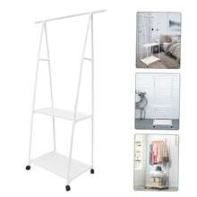 PPN Brand Heavy Duty Metal Clothes Rack, Rolling Garment Rack With Storage Shelves, Portable Closet Wardrobe Organizer For Bedroom & Laundry, - Multicolor - View 6