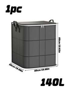 1/5Pcs Large Window Grid Moving Storage Bags – Heavy Duty Thickened Tote With Reinforced Handles, 3 Sizes For Clothes Bedding Packing, Durable Storage Solution For Moving, Dorm, Travel - Multicolor - View 14