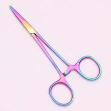 13 Cm (5‑Inch) Pet Grooming Hemostat, Professional Wound‑Stopping Tool For Dog And Cat Clinics, Japanese Stainless‑Steel Colored Stainless‑Steel Hemostat, Straight‑Tip Electroplated Pet Ear Hair Removal Forceps, Grooming Tool - Multicolor - View 27