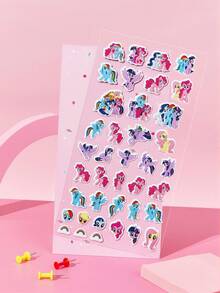 My Little Pony X SHEIN Stiker Grafiti Lucu, Cocok Untuk Dekorasi Buku Catatan, Casing Ponsel, Koper, Dll. - MultiWarna - View 1