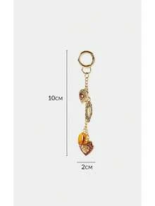Noxbound Retro Heart Lock Bag Hanging - Gold - View 7