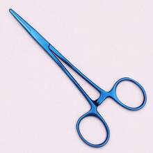 13 Cm (5‑Inch) Pet Grooming Hemostat, Professional Wound‑Stopping Tool For Dog And Cat Clinics, Japanese Stainless‑Steel Colored Stainless‑Steel Hemostat, Straight‑Tip Electroplated Pet Ear Hair Removal Forceps, Grooming Tool - Multicolor - View 25