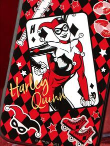 Harley Quinn X SHEIN 時尚黑色親膚手機殼，防摔保護 11-17 系列手機殼 - 彩色 - 查看 6