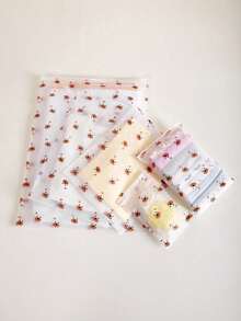 5/6/10 Package Is Optional, Clothing Storage Bag For Travel With Baby, Storage Sealed Bag/Pattern Position Is Not Fixed/Does Not Contain Contents - Multicolor - View 10