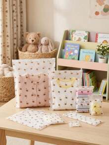 5/6/10 Package Is Optional, Clothing Storage Bag For Travel With Baby, Storage Sealed Bag/Pattern Position Is Not Fixed/Does Not Contain Contents - Multicolor - View 11