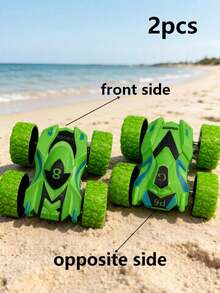 POKOJA LAND Child Friction Powered Fall Toy, Resistant Rotate 360 Degrees, Inertial Double-Sided Stunt Car Off-Road Vehicle Toy Model Toy, Toy For Boys And Girls, Kids Toy, Fidget Toys, Racing Car Games, A Great Gift For Birthday, Christmas, Party - Multicolor - View 25