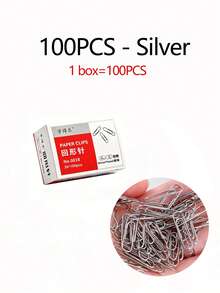 Paper Clips, Loose Bookmarks, Plastic Packaging, Colored Paper Clips, Adhesive Packaging, Return Needles, Office Supplies - Multicolor - View 19