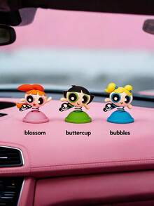 THE POWERPUFF GIRLS X POKOJA LAND Shake It Ornament, Suitable As Holiday Gift For Friends - one-size - View 1