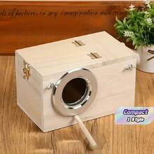 One Piece Parrot Breeding Box, Incubator, Vertical Bird Nest, Warm Nest Box, Specifically For Christmas Bird Gift - Multicolor - View 1