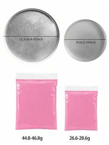 Hundred-Day/One-Year-Old Gift, Newborn Handprint And Footprint Commemorative Tool Set 3-Piece Set Including Handprint Mud + Bracket + Mold - Multicolor - View 8