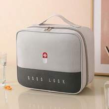 Found Favorite Medical Travel Portable Medicine Storage Bag First Aid Kit Home Waterproof Large Capacity Medicine Bag - Grey - View 9