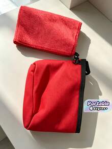 Tas Pembersih Klub Golf Portabel, Kantong Cuci Klub Golf, Tas Penyimpanan Pembersih Bola Golf - warna-warni - View 1