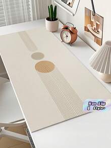 1PC Diatomaceous Earth Non Slip Wear Resistant Durable Desk Mat Keyboard Pad For Home School Classroom Writing Learning Computer Office Workspace Decor Accessories - one size fits all - View 1