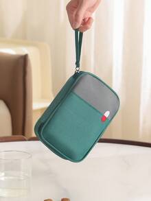 Found Favorite Medical Travel Portable Medicine Storage Bag First Aid Kit Home Waterproof Large Capacity Medicine Bag - Green - View 5