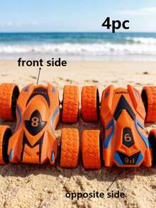 POKOJA LAND Child Friction Powered Fall Toy, Resistant Rotate 360 Degrees, Inertial Double-Sided Stunt Car Off-Road Vehicle Toy Model Toy, Toy For Boys And Girls, Kids Toy, Fidget Toys, Racing Car Games, A Great Gift For Birthday, Christmas, Party - Multicolor - View 28