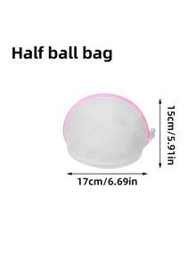 3/7PCS Durable Honeycomb Mesh Laundry Bags Travel Storage Organizer Set Fine Mesh Pink Zipper Assorted Sizes For Washing Shirts Bras Socks Stockings Underwear Home Dorm Hotel Gym Laundry Accessories - Pink Zipper Mesh - View 12