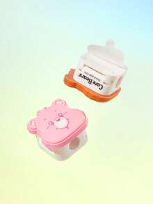 SHEIN X Care Bears 1/3件裝可愛卡通造型磁吸數據線收納器，桌面手機充電線收納架，卡包，線材整理器 - 彩色 - 查看 4