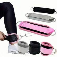 1/2pcs Ankle Strap For Rope Equipment And Resistance Bands, D-Shaped Loop Ankle Strap, Adjustable Looseness, For Home, Gym, And Leg Muscle Training - Multicolor - View 7
