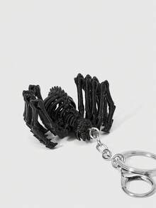 ROMWE 1 Gothic Style Movable Spider Pendant Bag Accessory Buckle, Sweet And Cool, Spice Girl Y2K Is Suitable For Decorative Handbags, Messenger Bags, Backpa - Black - View 3