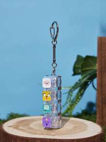 ADVENTURE TIME X Joivida 可愛卡通鋅合金吊飾，適用於鍵盤、包包、紀念品與收藏品，適合錢包與書包，理想禮物 - 彩色 - 查看 11