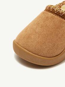 Cozy Pixies Autumn/Winter Casual All-Match Fashion Versatile Warm Plush Cute Soft Baby Snow Ankle Boots, Slippers - Mocha Brown - View 5