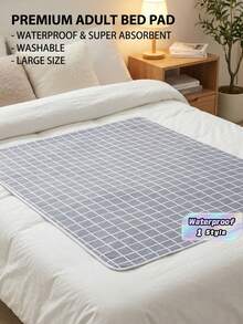 4-Layer Waterproof Incontinence Pad, Reusable Large Size Bedding Protector For Elderly Care, Student Dormitory, Sanitary Use - multicolor - View 1