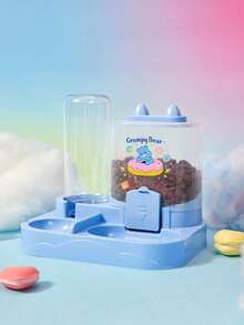 Care Bears X PETSIN 2-In-1 Plastic Dry Wet Separation Pet Feeder Water Dispenser Set, Easy To Clean, Durable, Spill Proof, Non Slip, Suitable For Multiple Pets Indoors And Outdoors, All Season Cats And Dogs, Daily Pet Feeding Stations, Hot Pet Supplies - one size fits all - View 11