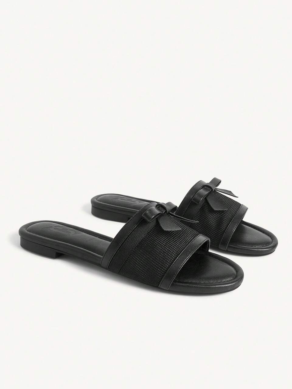 CUCCOO CHICEST Ladies Gorgeous Fashion Bow Mesh Breathable Round Toe Casual Flat Sandals Slippers