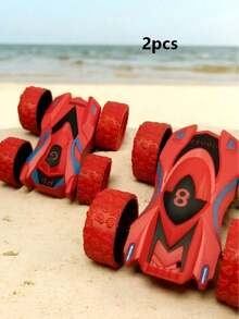 POKOJA LAND Child Friction Powered Fall Toy, Resistant Rotate 360 Degrees, Inertial Double-Sided Stunt Car Off-Road Vehicle Toy Model Toy, Toy For Boys And Girls, Kids Toy, Fidget Toys, Racing Car Games, A Great Gift For Birthday, Christmas, Party - Multicolor - View 16