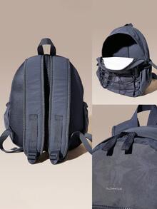 GLOWMODE Medium 10L DailyMotion Water-Resistant Backpack Bag With Side Pockets External Zip Pocket Button Closure Reflective Daily Casual Hiking Outdoor - graphite - View 7