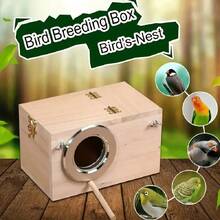 One Piece Parrot Breeding Box, Incubator, Vertical Bird Nest, Warm Nest Box, Specifically For Christmas Bird Gift - Multicolor - View 7