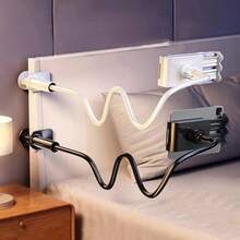 Curved Pillow Base With 360-Degree Rotating Plate Or Phone Holder, Bed Mount - Multicolor - View 8