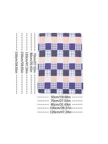 4-Layer Waterproof Incontinence Pad, Reusable Large Size Bedding Protector For Elderly Care, Student Dormitory, Sanitary Use - multicolor - View 8