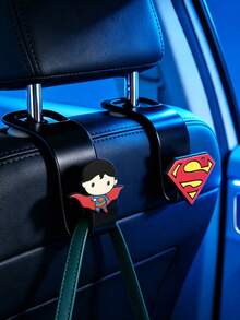 BATMAN X SHEIN 汽車座椅靠背掛鉤 - Superman - 查看 1
