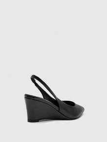 CUCCOO BIZCHIC Ladies Summer Graduation Shoes, Dinner Shoes, Holiday Shoes, Spring Summer Shoes, Spring Summer Easter Shoes - Black - View 4