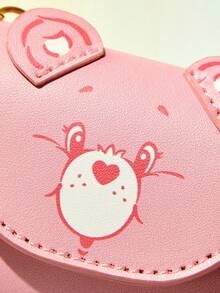 SHEIN X Care Bears Earphone Case - Pink - View 3