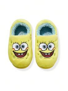 SpongeBob SquarePants | SHEIN 儿童家居拖鞋 - 黃色 - 查看 11
