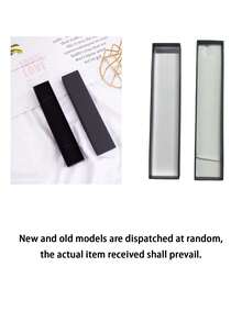 6PCS/12PCS Plain Gift Box, Simple Black Rectangle Shaped Gift Wrapping Box For Party, Classic Style Packaging Box For Jewelry As Festival Gift, Mini Bracelet Boxes For Jewelry Tiny Wrap Boxes Small Cardboard Boxes For Favor Ornaments Earring - black - View 9