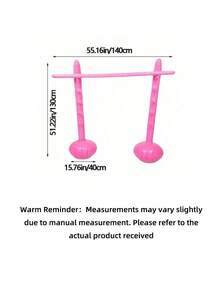 Inflatable Limbo Game Set For Adults - Low Design, Fun And Suitable For Limbo Stick For Family Vacations, Parties, And Outdoor Interactive Activities And Beach Entertainment, Indoor And Outdoor Play Tools - Multicolor - View 2